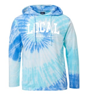 White Local Personalized Hoodie